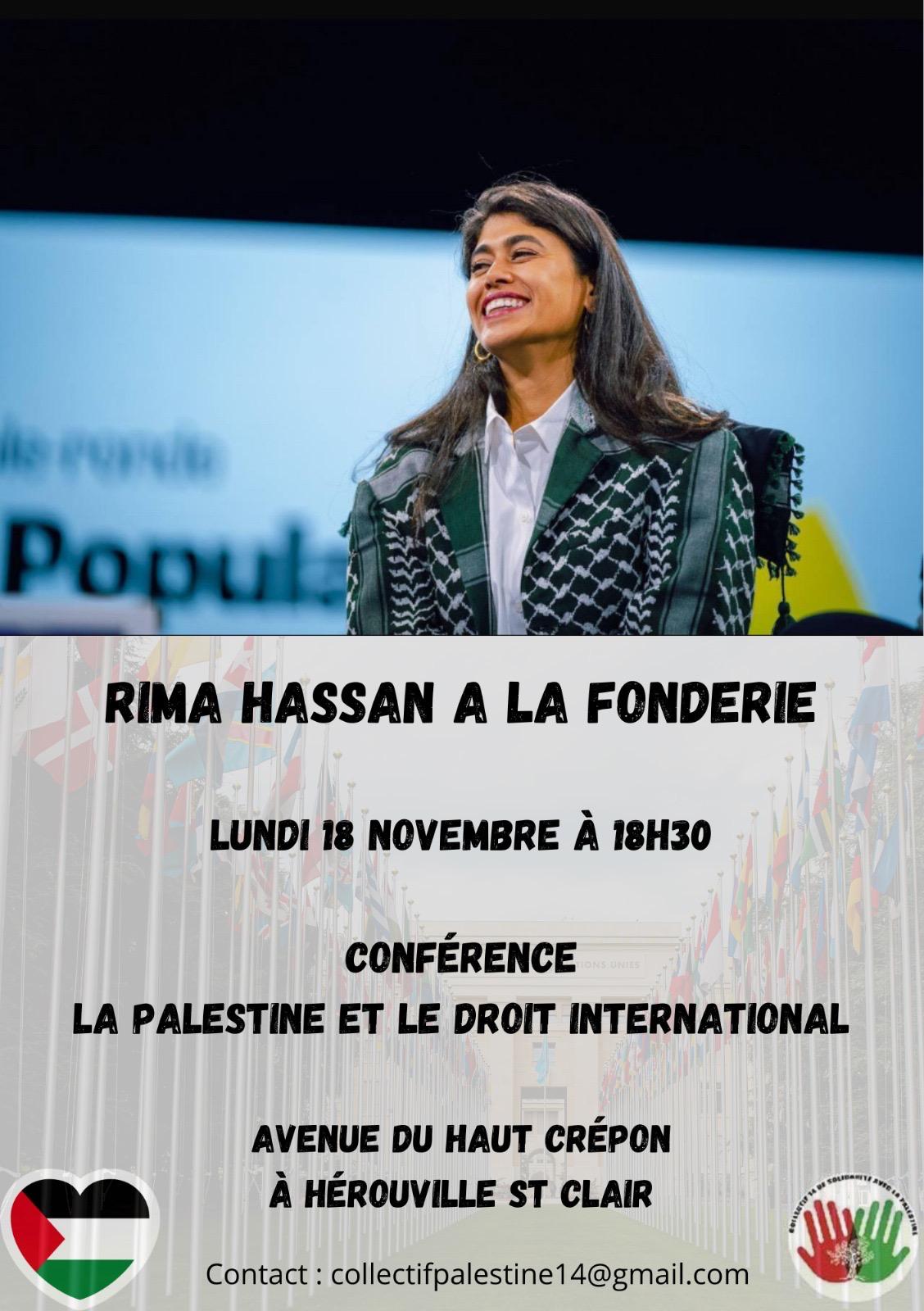 photo de rima hassan