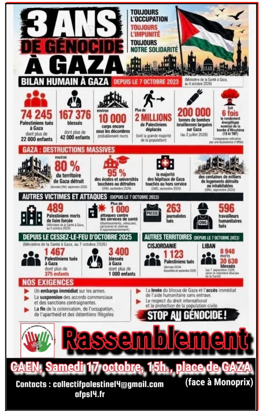 Rassemblement: 3 ans de Génocide