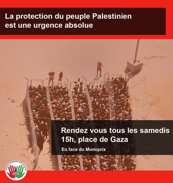 La protection du peuple palestinien est une urgence absolue