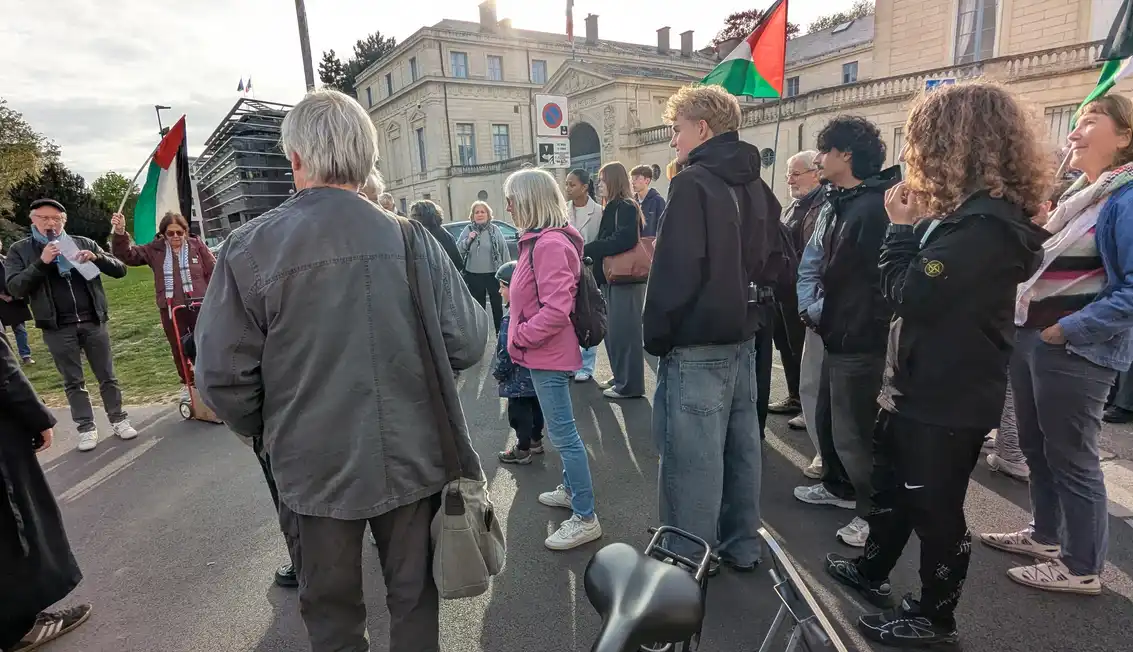 photo de Dominique B. : rassamblement contre le loi yadan à Caen