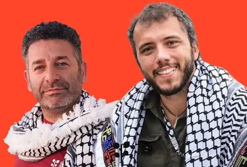les photos de Deux militants de la «Flottille pour Gaza»