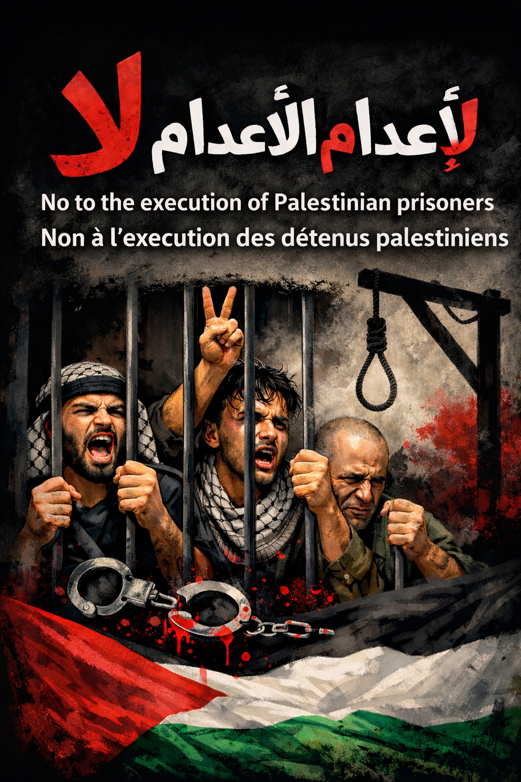 Non à l'exécution des détenus palestiniens